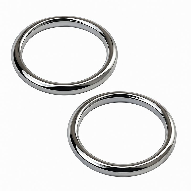 حلقه دور چراغ مه شکن خودرو کدsteeeeel raeisi مناسب برای جک s5 بسته دو عددی